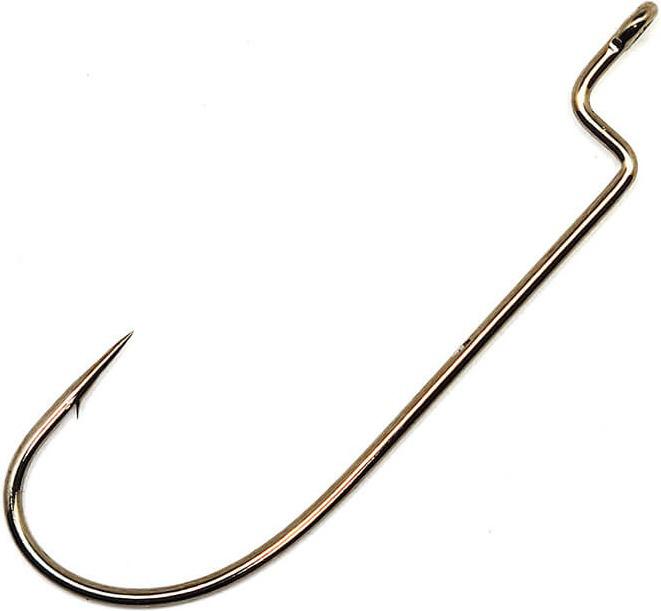 GAMA NANO ALPHA OFFSET WORM HOOK(5) 4/0