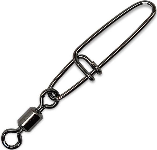 GAMA CROSS LOCK SNAP W/SWIVEL (4)  #6 (80LB RATING)