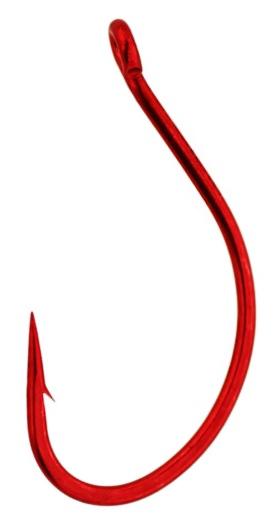 GAMA RED DROP SHOT HOOK 6PK SZ 2