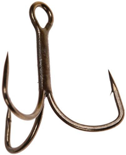 GAMA BRONZE EWG TREBLE HOOK (11)  SZ.4