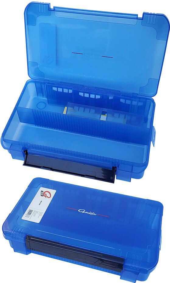 GAMA G-BOX DEEP UTILITY CASE 14'x9'x3.2' (2 rows mirco rib w/adjustable dividers)