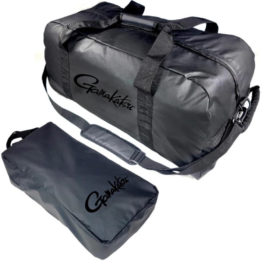 GAMA ROLLING GEAR DUFFEL 90L BLACK 27x15.5x13' water resistant TPU material