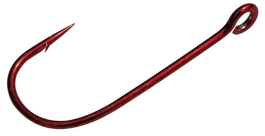 GAMA RED OPENEYE SIWASH HOOK 6PK SZ.5/0