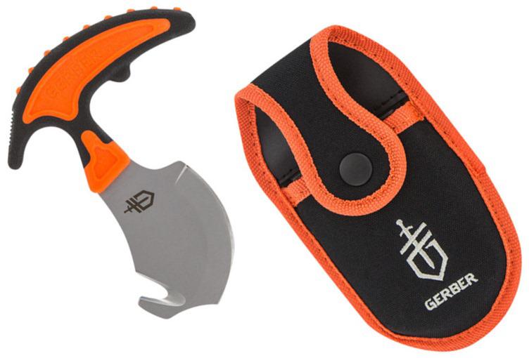 GERBER VITAL SKIN AND GUT KNIFE  2.6' W/SHEATH HI-VIS ORANGE/BLACK *HANGABLE*