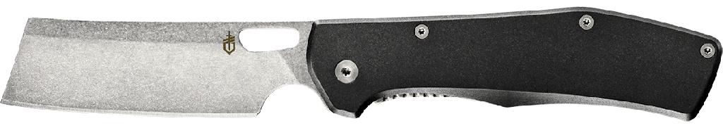 GERBER FLATIRON FOLDING KNIFE-FINE EDGE (3.6' CLEVER STYLE BLADE) GREY