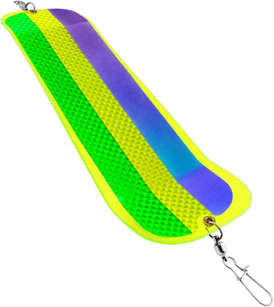 GIBB 11'HILINER GS FLASHER LEMON LIME (CHARTREUSE BLADE)