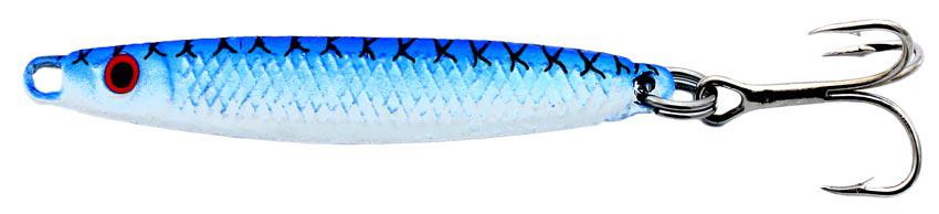 GIBBS MINNOW JIG 1/2oz  GLOW/BLUE-BACK
