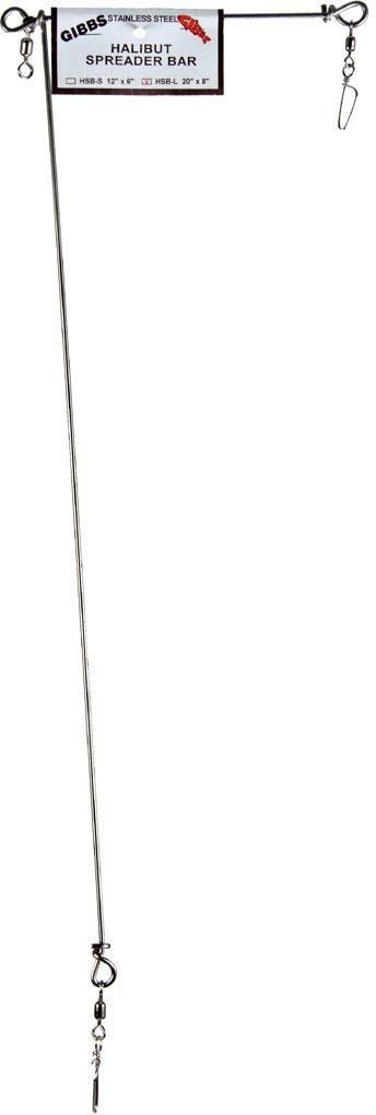 GIBB HALIBUT SPREADER BAR 20x8 LARGE