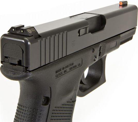 N.FISION PERFECT DOT NIGHT SIGHT (SET) (F-ORANGE R-BLACK)U NOTCH-GLOCK 20/21/40