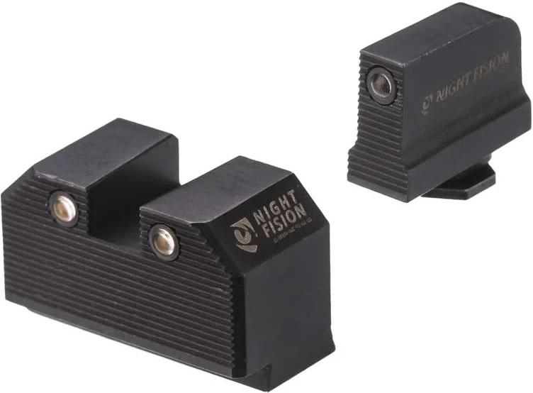 N.FISION BLACKED OUT STEALTH OPTIC/SUPP. HEIGHT (BLANK) SQUARE-GLOCK 17/19/45 MOS