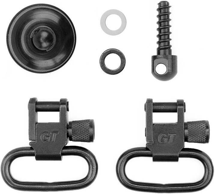 GROVTEC 1' SWIVEL SET  MATTE FOR MOSSBERG 590 12GA