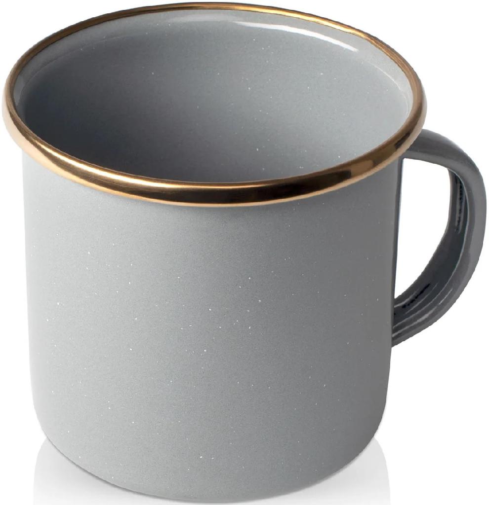 GSI MESA ENAMELWARE  12 OZ COFFEE MUG (EARL GREY)