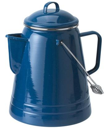 GSI ENAMELWARE 36 CUP COFFEE BOILER (BLUE)