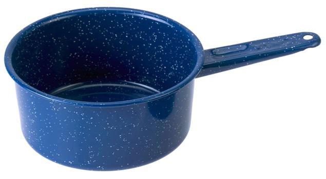 GSI ENAMELWARE  2 QT SAUCEPAN (BLUE)