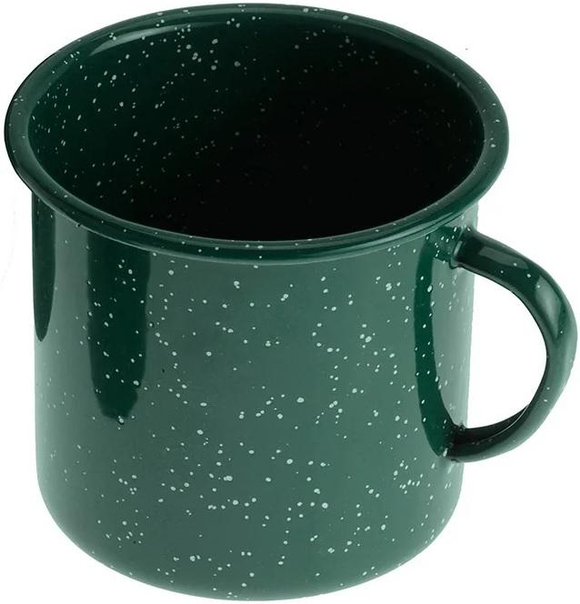 GSI ENAMELWARE  12OZ COFFEE MUG (GREEN)