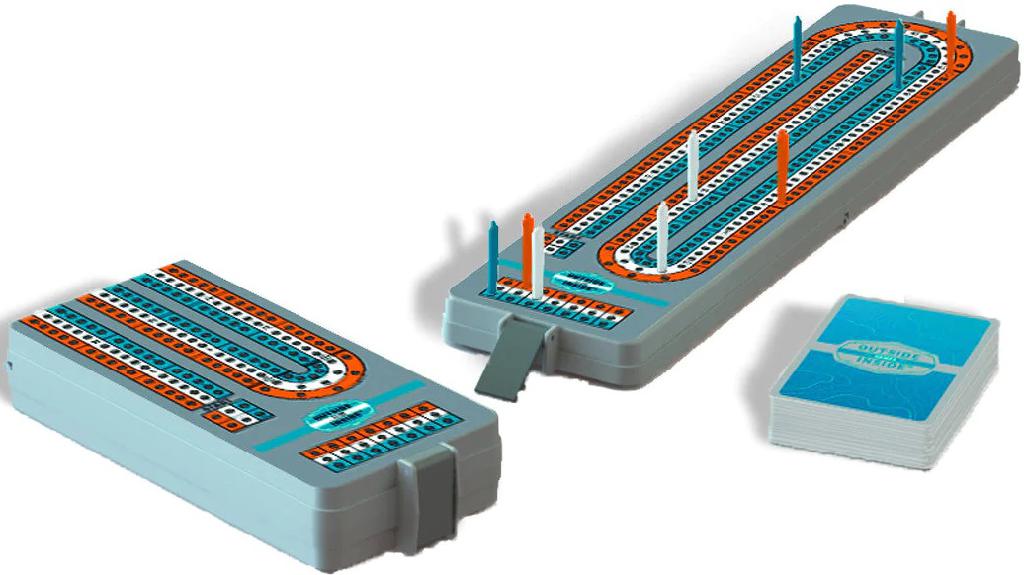 Gunarama GSI Backpack Game Cribbage Folding Board with Travel Bag 99966 - GSI