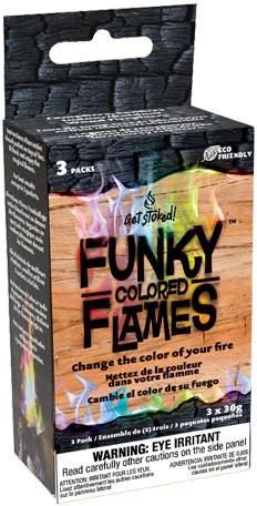 GET STOKED FUNKY FLAMES (3 PACK) - GET