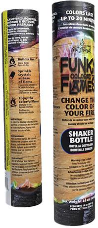 GET STOKED FUNKY FLAMES SHAKER BOTTLE - Gunarama
