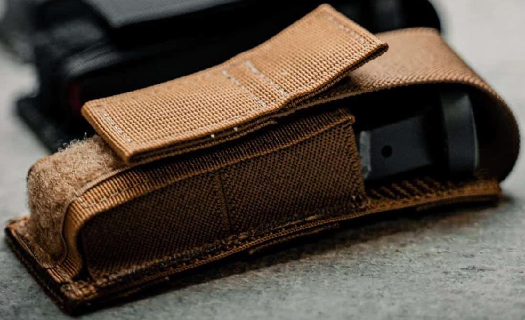 GunfightersINC AOKMCOY Kenai Magazine Pouch, Nylon, Coyote Brown - Gunfighters Inc