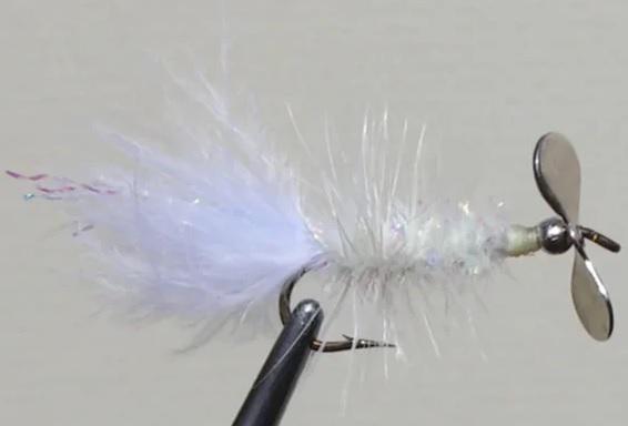 PISTOL PETE TROUT/PANFISH #6 WHITE PEARL 2-PACK