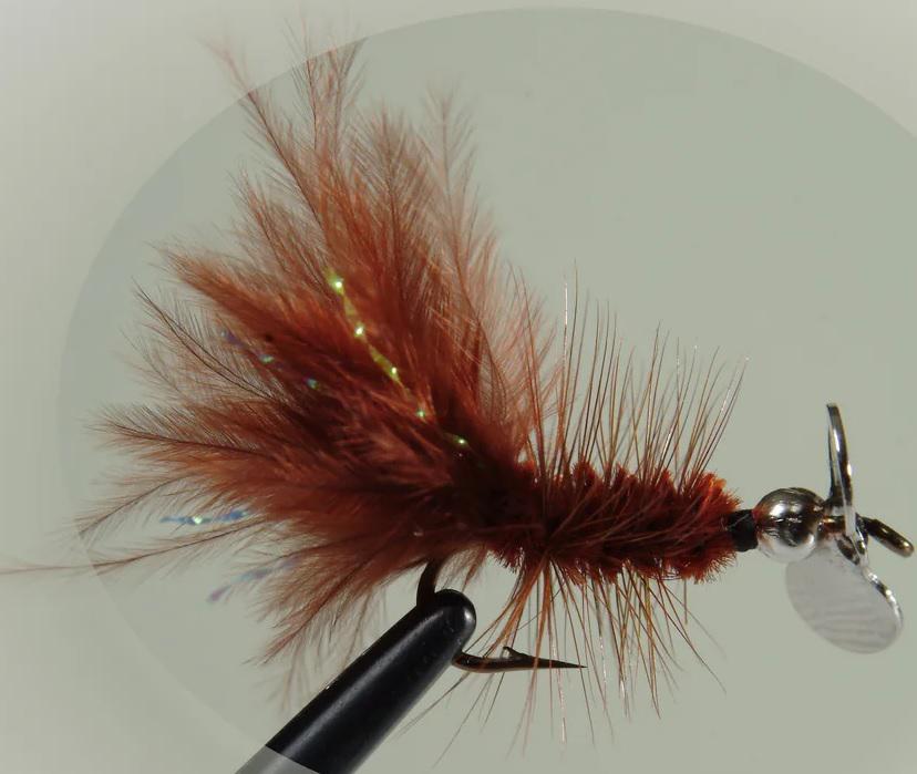 PISTOL PETE TROUT/PANFISH #10 BRN MARABO 2-PACK