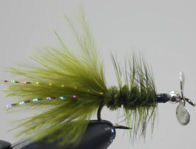 PEE WEE PETE TROUT/PANFISH #12 OLIVE MRB 2-PACK
