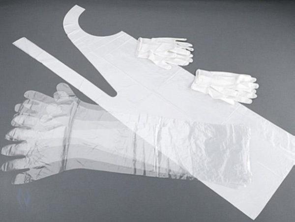 HME GAME CLEANING KIT (INCLUDES SHOULDER & WRIST LENGTH GLOVES/APRON/PLASTIC BAG)