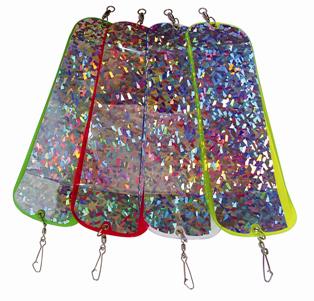 HOTSPOT 11' FLASHER  GREEN CRACKED GLASS