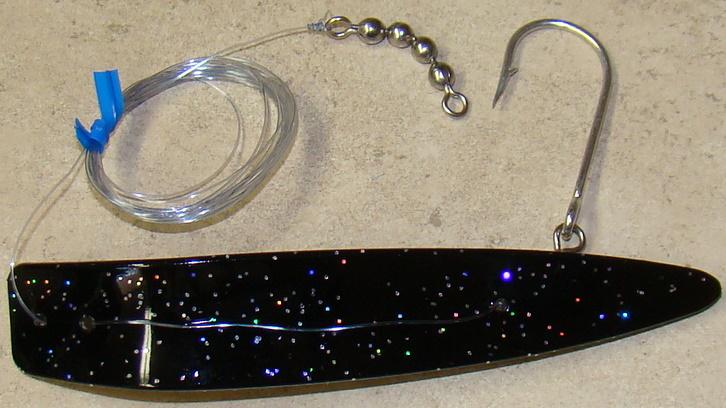 HOTSPOT APEX LURE 4.5' BLACK SPARKLE
