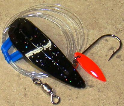 HOTSPOT APEX LURE 1'TROUT BLACK/SPARKLE