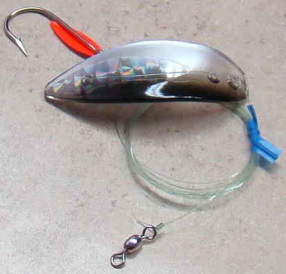 HOTSPOT APEX LURE 1.5'TROUT BLACK/PEARL