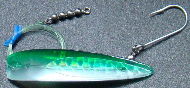 HOTSPOT APEX LURE 3.0' DARK-GREEN/PEARL