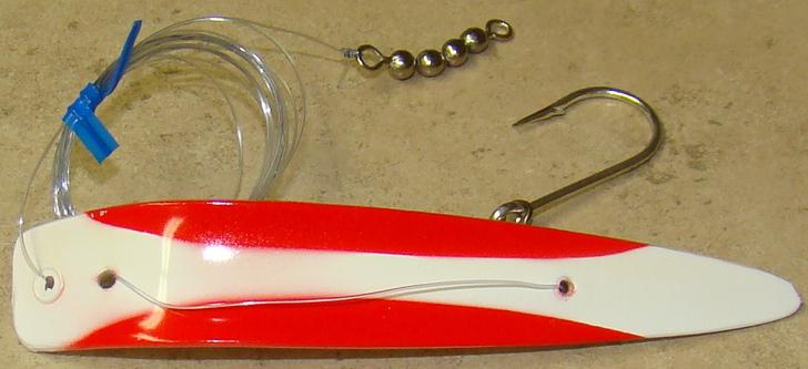 HOTSPOT APEX LURE 4.5' RED STRIPE