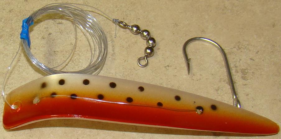 HOTSPOT APEX LURE 4.5' BROWN TROUT