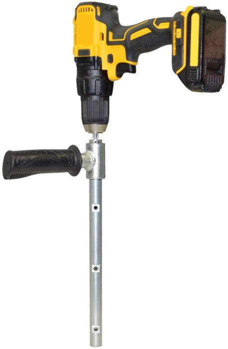 HT ENT NERO DRILL ADAPTER WITH 10' EXT MANUAL AUGER CONVERSION FITS MOST DRILLS