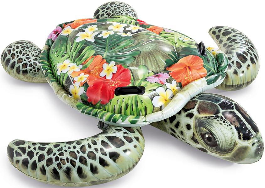 INTEX REALISTIC SEA TURTLE RIDE-ON 75X67