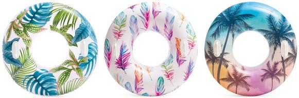 INTEX SUMMER DREAMS TUBE W/HANDLES 38'