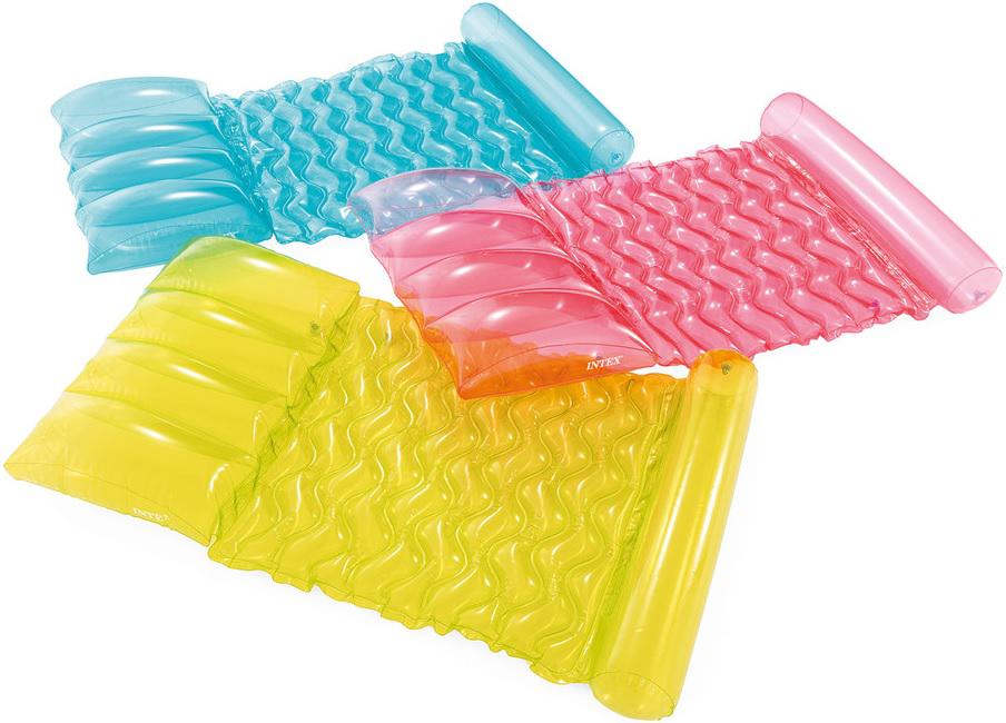 INTEX TRANSPARENT WATER HAMMOCK  68'X35' ASSORTED COLORS