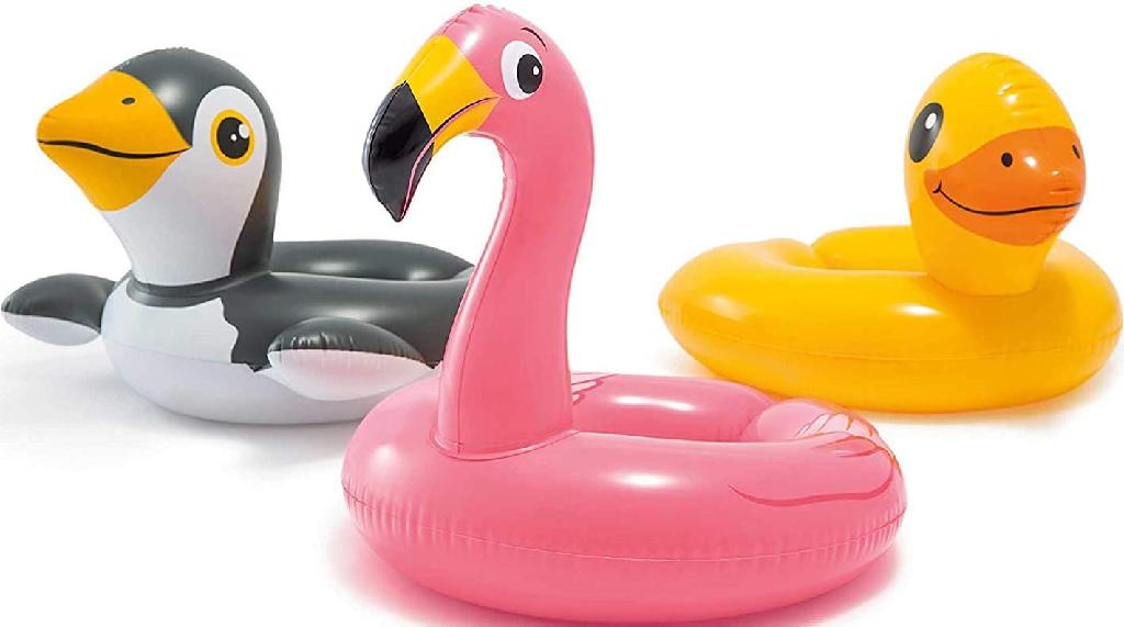 INTEX ANIMAL SPLIT SWIM RING (AGES 3-6) ASSORTED COLORS