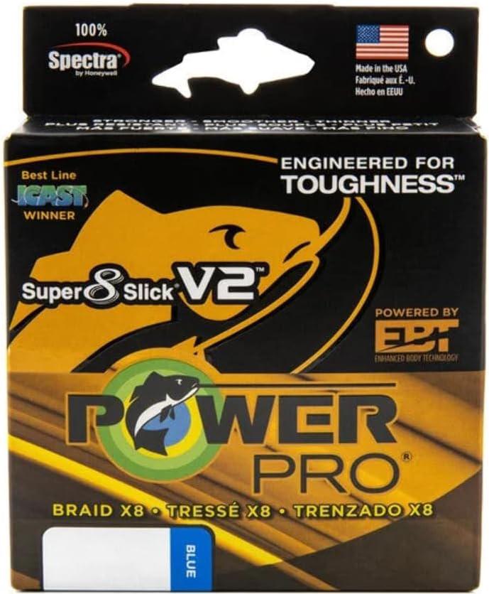 Power Pro 31500500150A SSV2 50lb 150yd Blue Line - Power Custom