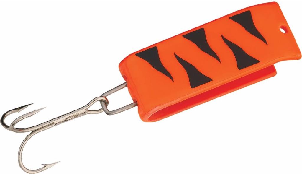 JAKES SPIN-A-LURE 1/4 NEO RED/BLK-FLAME