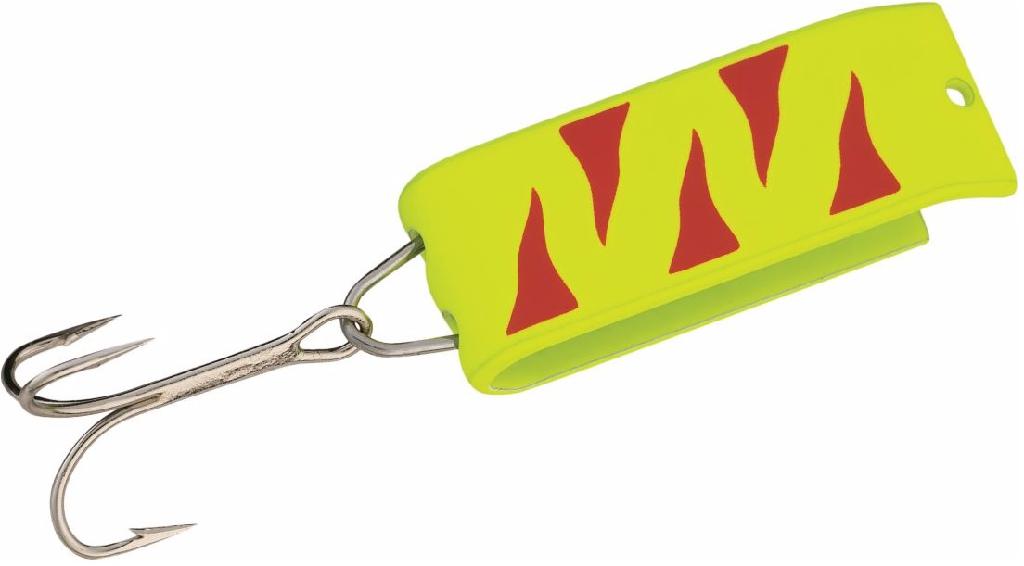 JAKES SPIN-A-LURE 2/3 NEO YEL/RED-FLAME