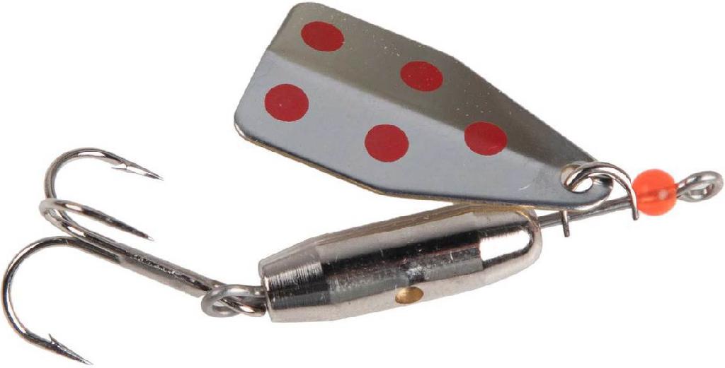 JAKES STREAM-A-LURE 1/6 CHROME/RED-DOT