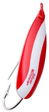 JOHNSON SILVER MINNOW 3/4oz  RED/WHITE MATERIAL #1423137