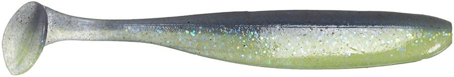 KEITECH EASY SHINER 4'(7) ELECTRIC BLUE CHARTREUSE