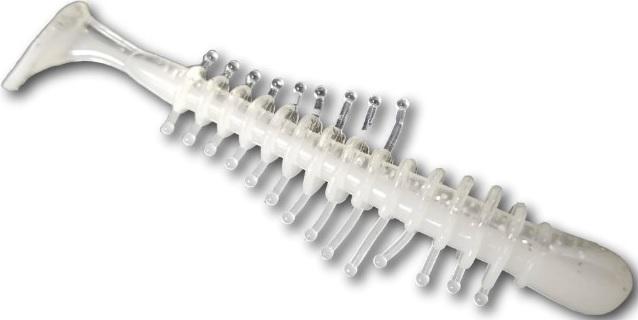 KALIN 2.8' TICKLE SHAD(8) WHITE ICE