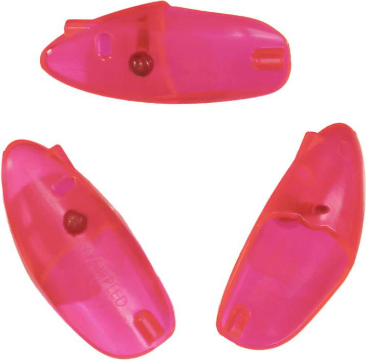 KRIP ANCHOVY PLASTIC HEADS (3)  RED