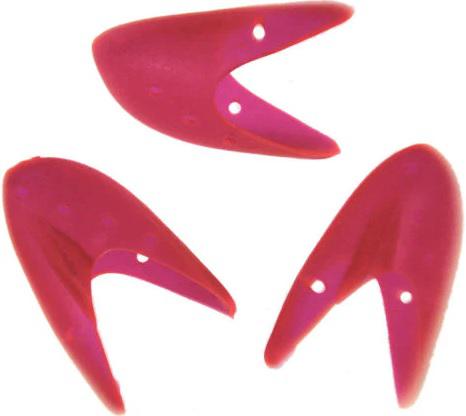 KRIP HERRING PLASTIC HEADS #2 (3)  RED