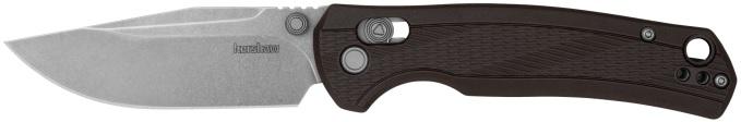 KERSHAW MANEUVER KNIFE PLAIN EDGE MANUAL OPEN-DARK BRONZE *BOX* (NEW 2026)