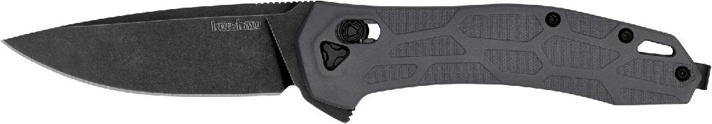 KERSHAW COVALENT KNIFE PLAIN EDGE MANUAL OPEN-GRAY *HANGABLE*